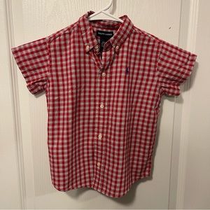Plaid Polo